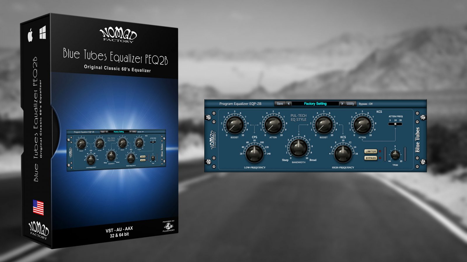 Blue Tubes Equalizer PEQ2B